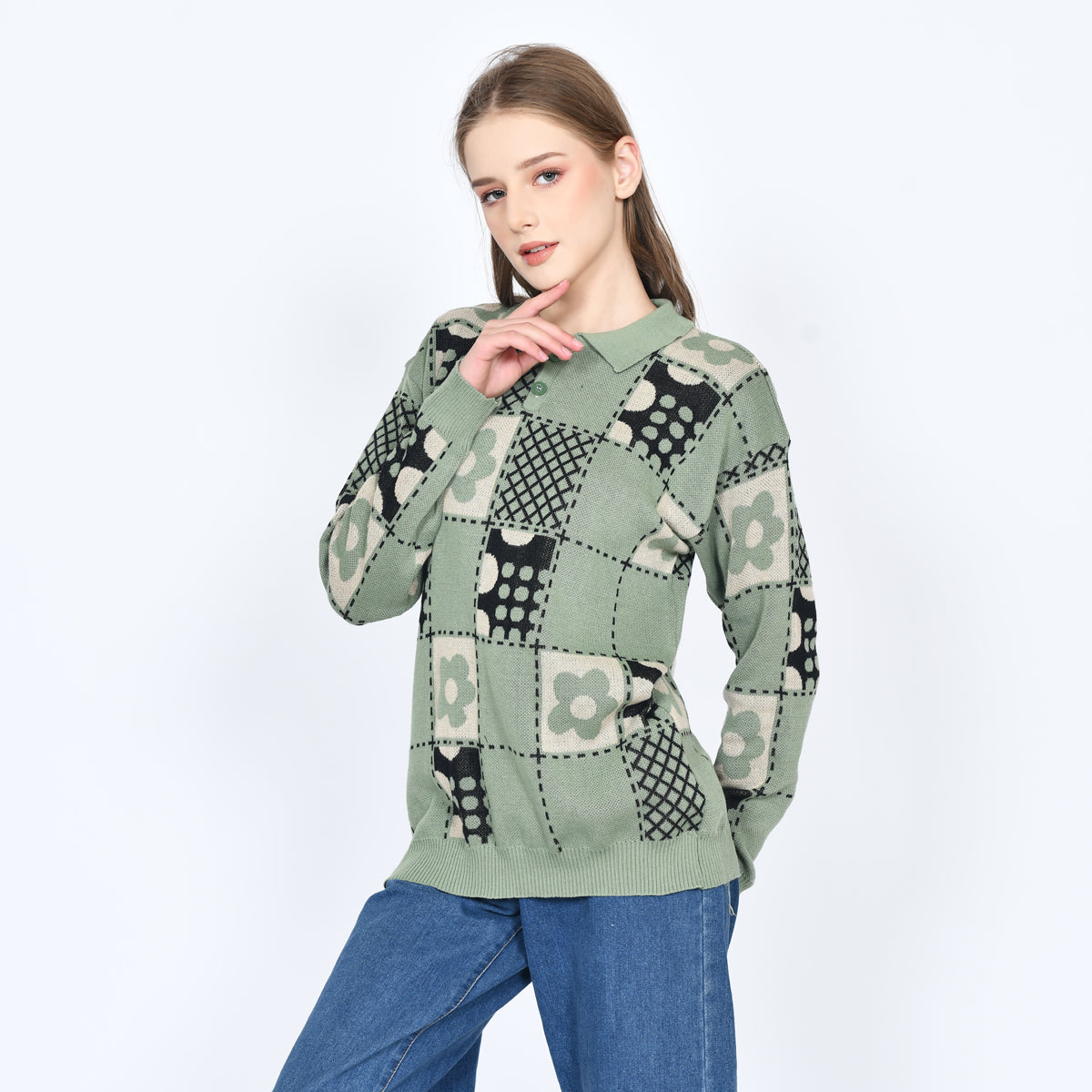 Floss Collar Premium Knit Wear