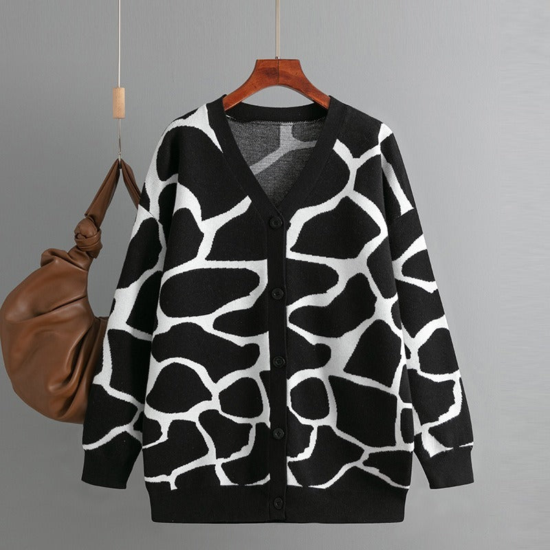 Giraffe Premium Knit Cardigan
